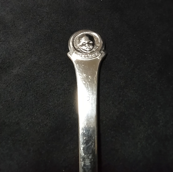 Gerber 2009 Stainless Steel Spoon Baby Infant Oneida 5 5/8" - Picture 2 of 3